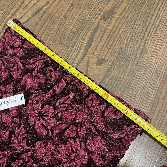 NWT For Love and Lemons Shailee Metallic Mini Skirt - Picture 11 of 13